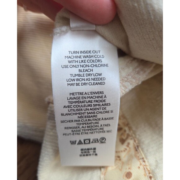 Anthropologie Pilcro The Wanderer Corduroy Utility Straight Leg Pants Size 28 - Picture 8 of 9